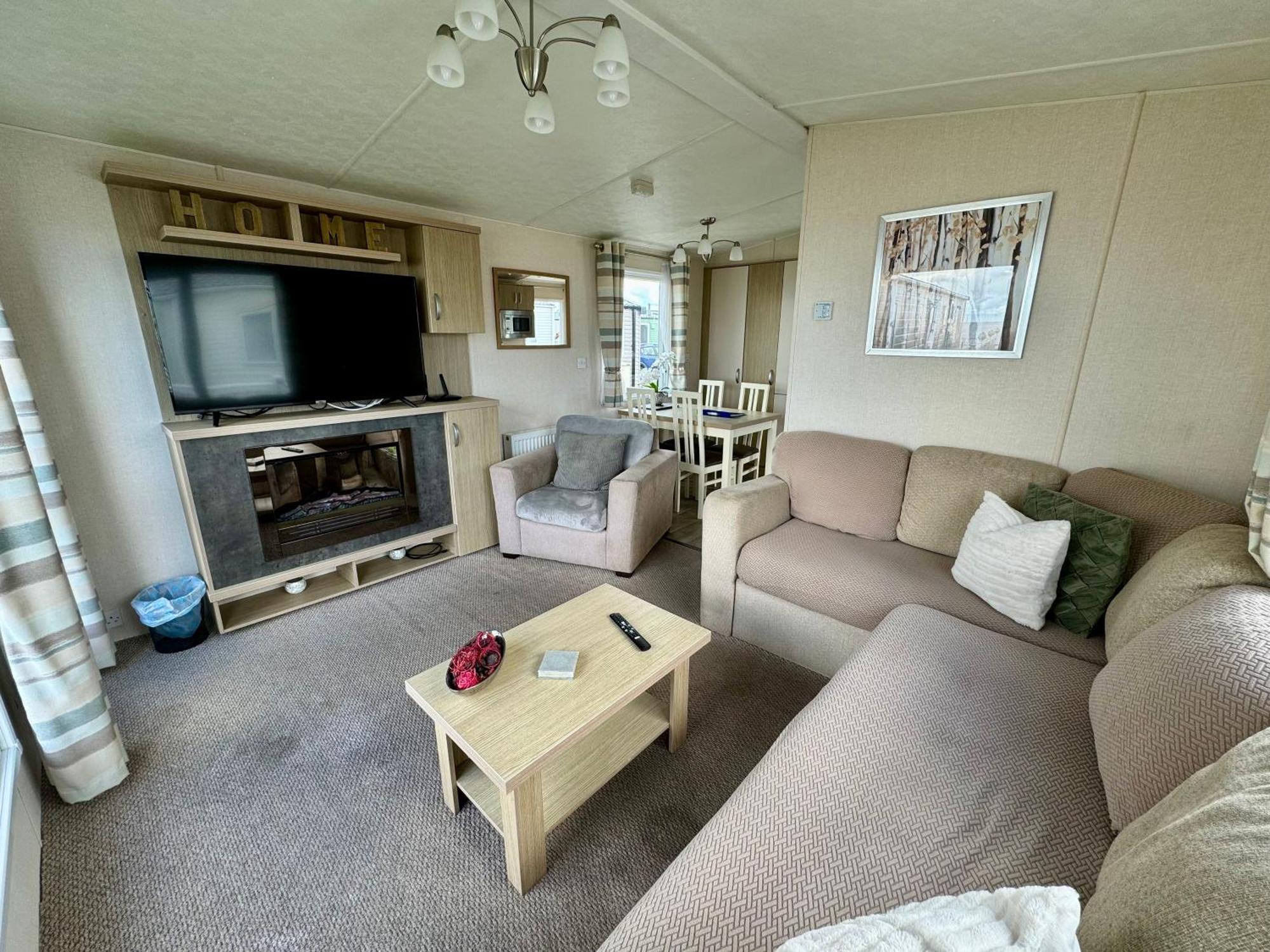 New Sea View Platinum Caravan With Huge Decking Newcastle Upon Tyne Esterno foto