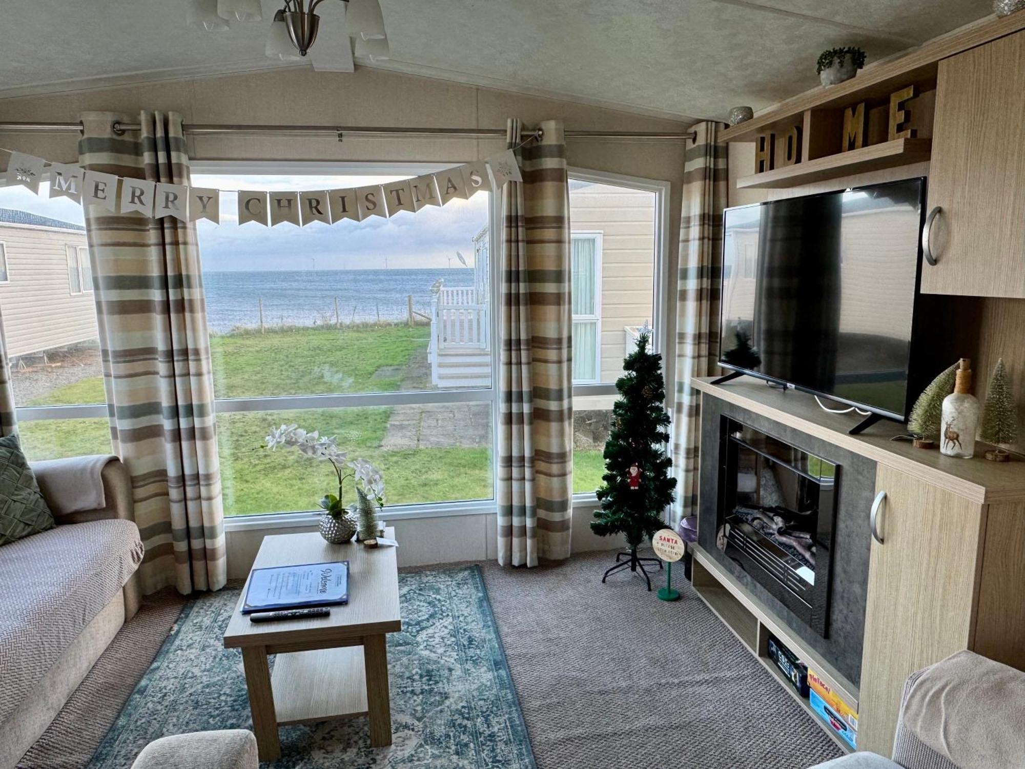New Sea View Platinum Caravan With Huge Decking Newcastle Upon Tyne Esterno foto